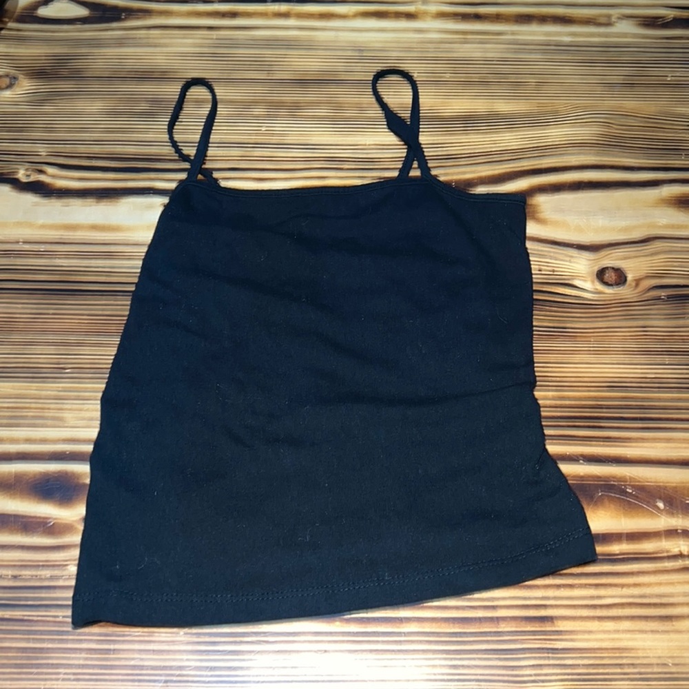 black tank top